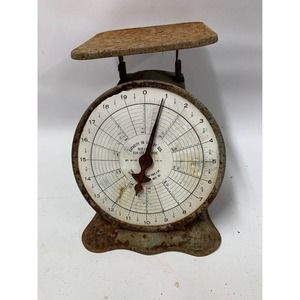 Vintage 1940's Liberty Parcel Post Scale Triner Steel Scale Shipping